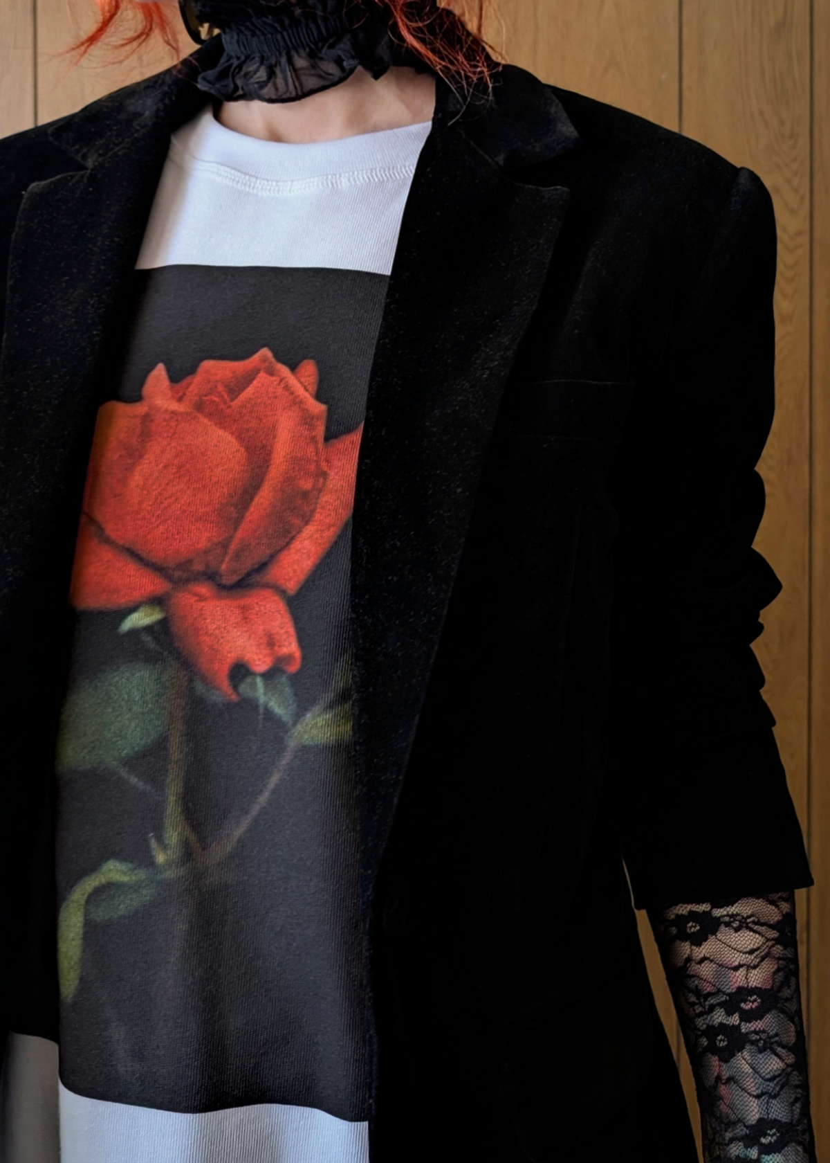 The Classic Black Velvet Blazer
