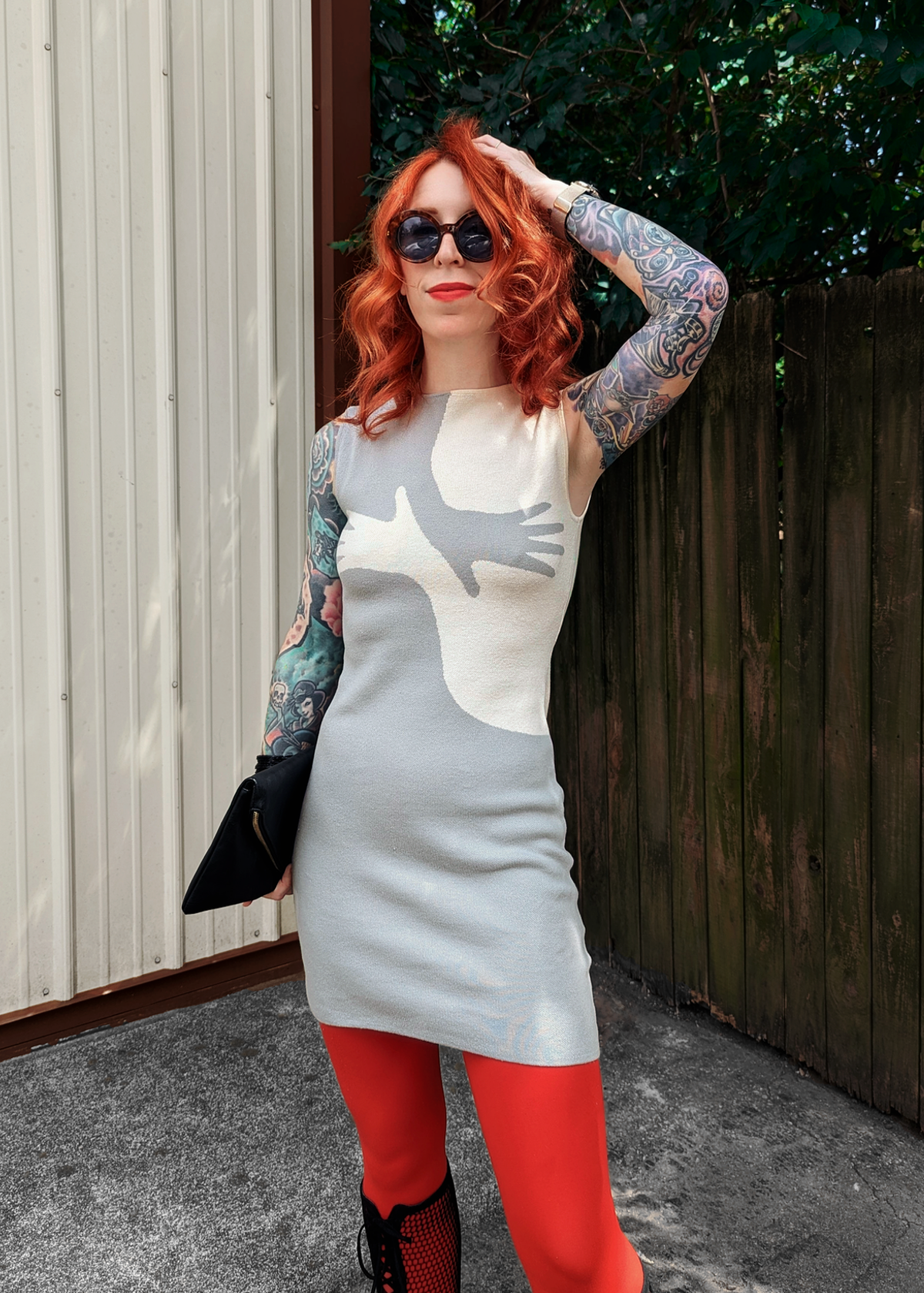 Handsy Knit Mini Dress ✿ Organic Cotton