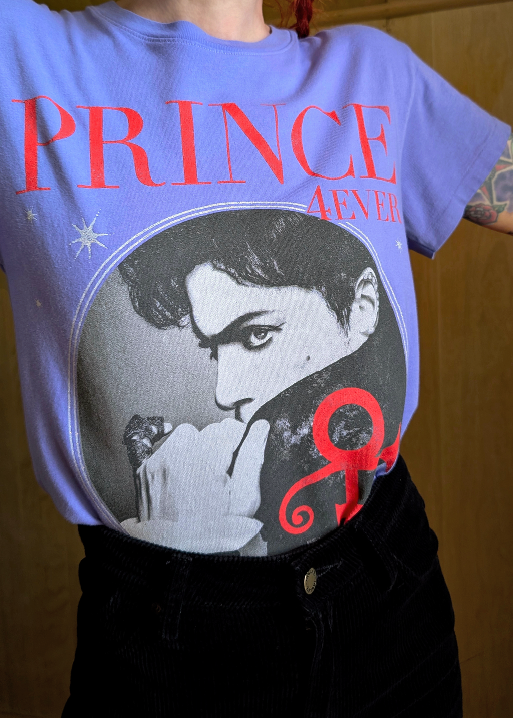 Prince 4Ever Tour Tee by Daydreamer LA – Black Salt