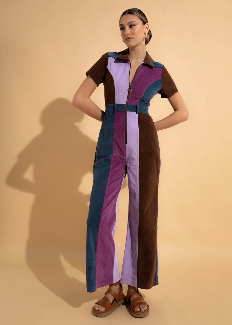 Dusk Corduroy Mustang Jumpsuit