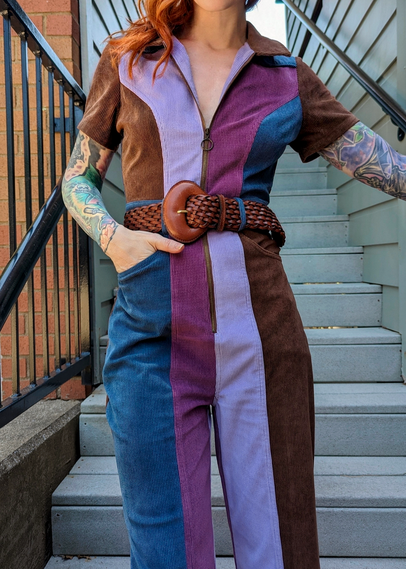 Dusk Corduroy Mustang Jumpsuit