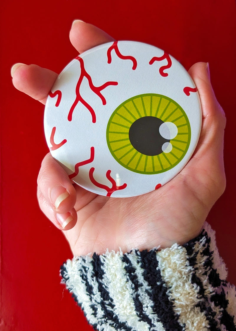 Spooky Eyeball Mini Pocket Mirror