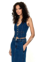 Mediterranea Denim Vest