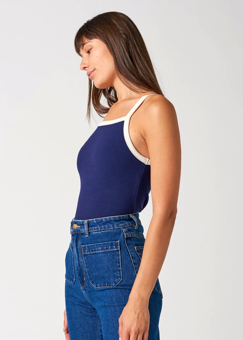 Marine Blue Naomi Summer Camp Tank