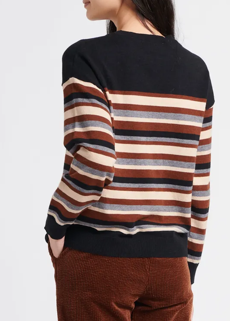 Come As You Are Striped Sweater