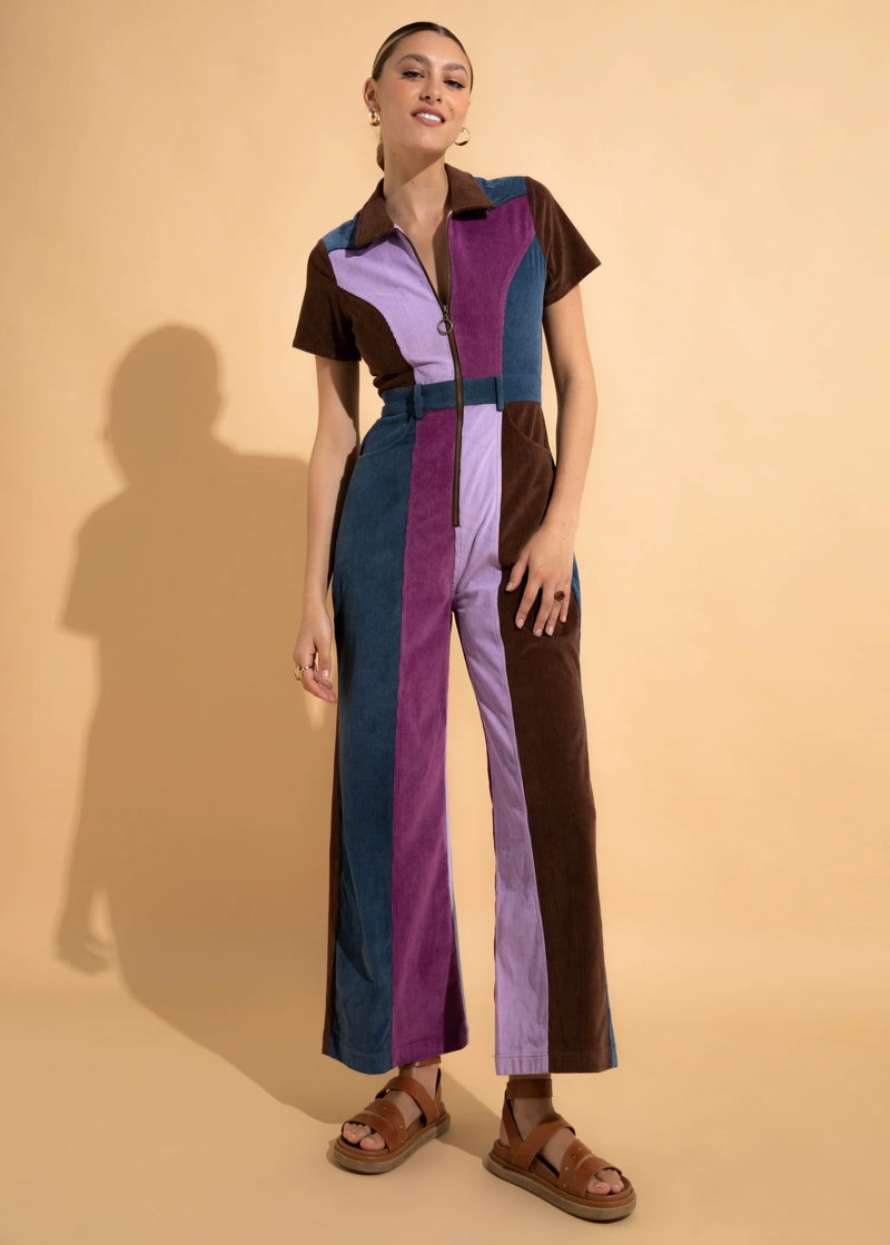 Dusk Corduroy Mustang Jumpsuit