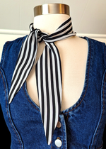 Beetlejuice Silk Scarf Tie