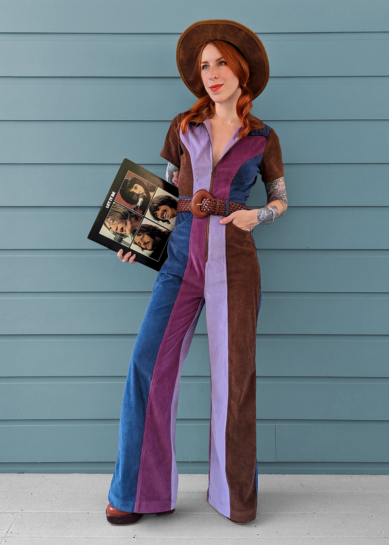 Dusk Corduroy Mustang Jumpsuit