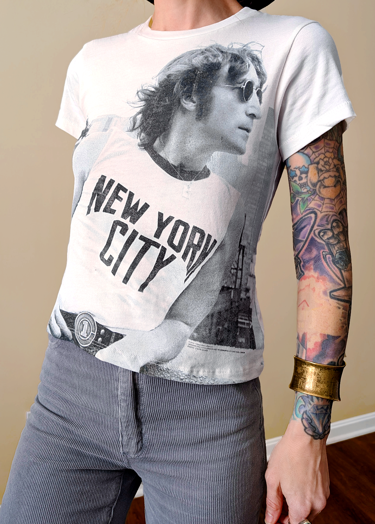 John Lennon NYC Shrunken Tee
