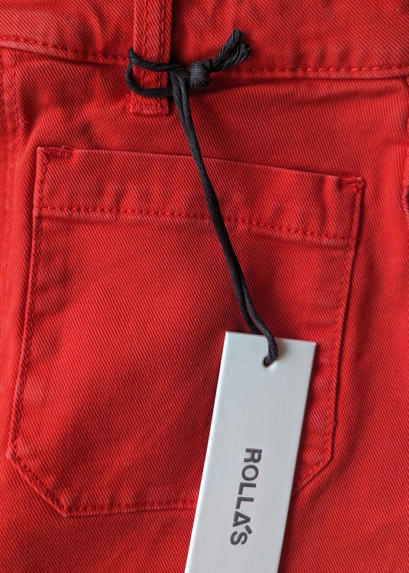 Blood Orange Stretch Sailor Dusters Shorts