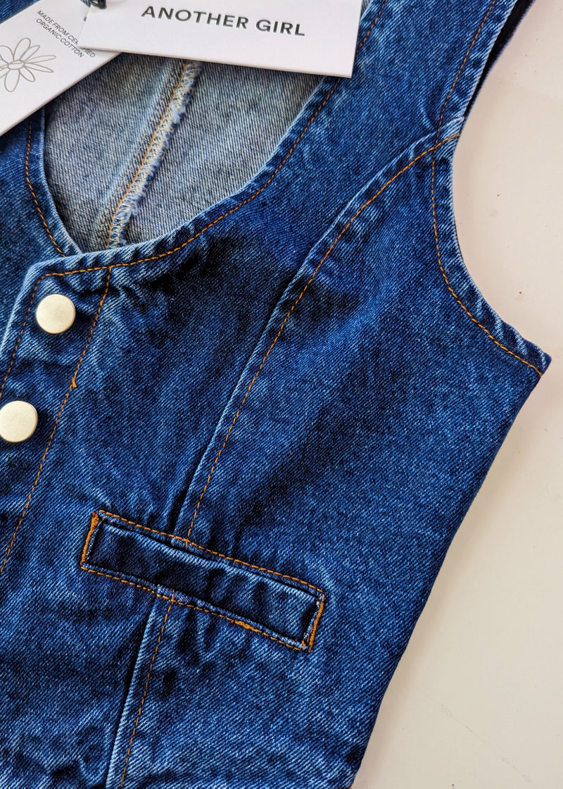 Mediterranea Denim Vest