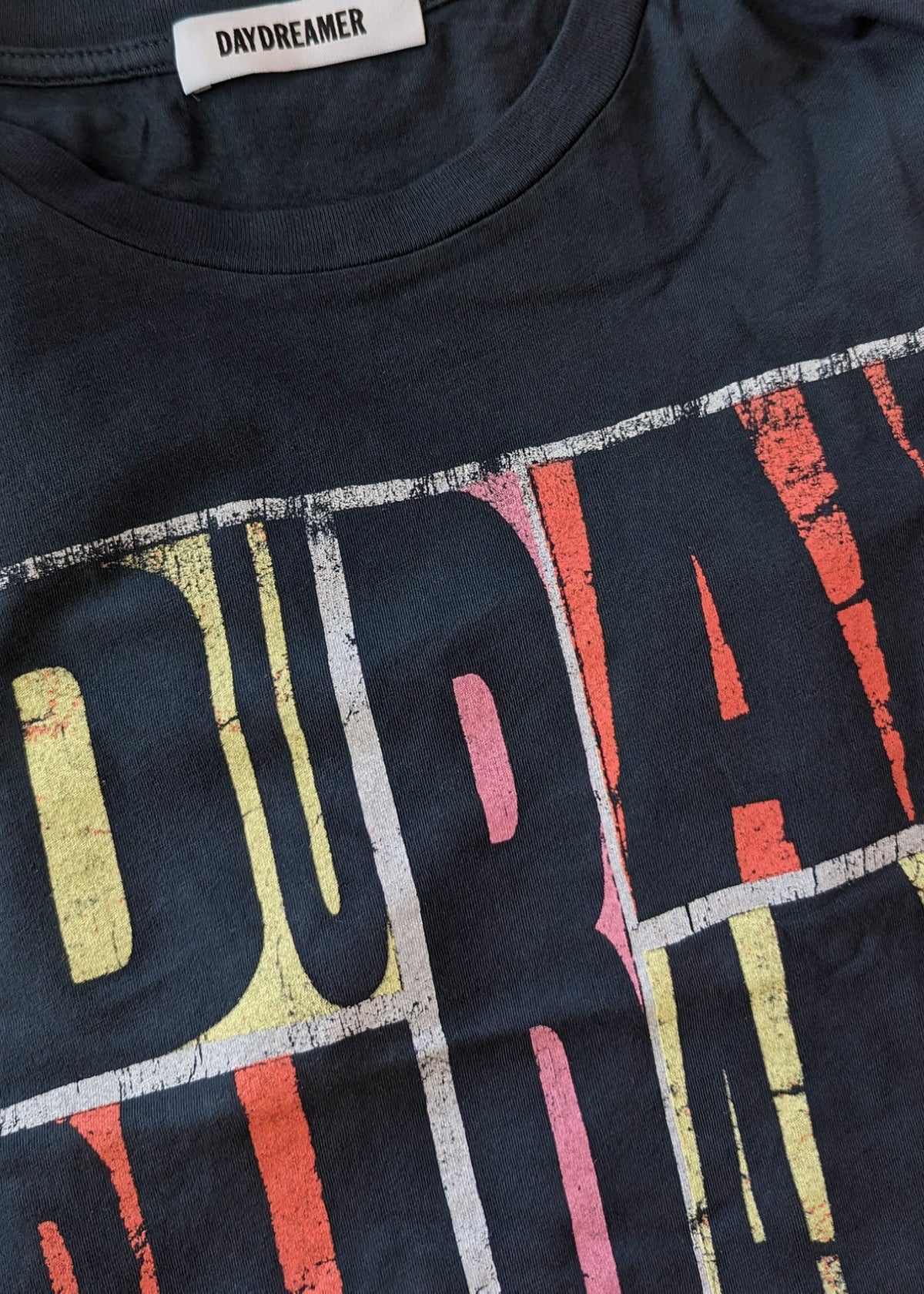 Duran Duran Abstract Idealist Romantic Big Thing Tour tee by Daydreamer LA, officially licensed and made in California