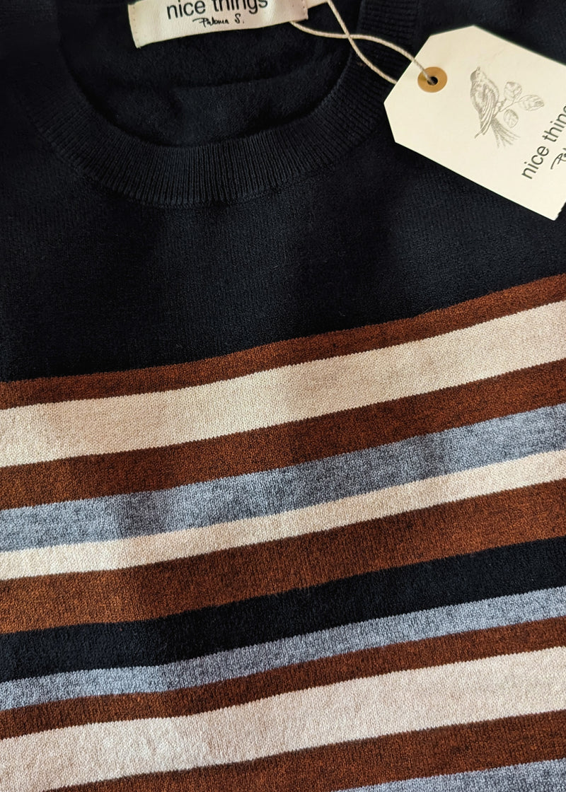 Come As You Are Striped Sweater