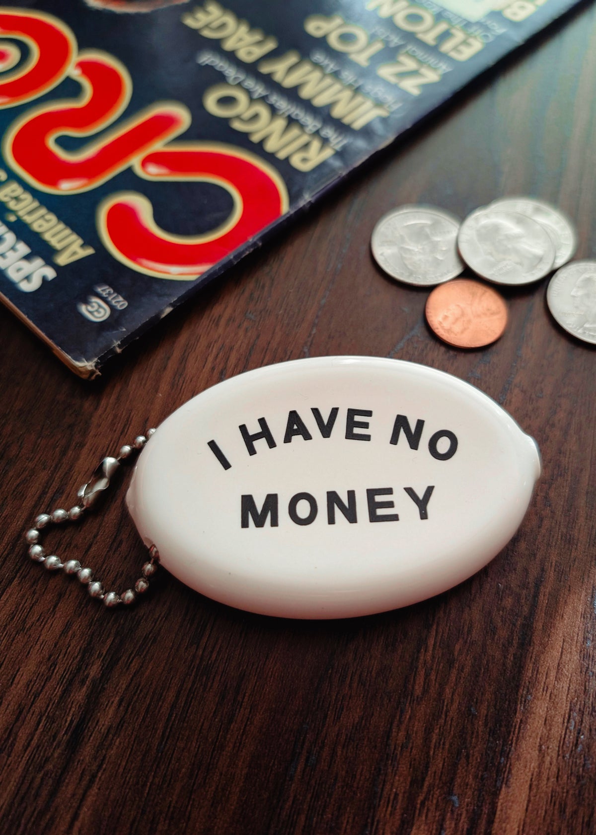 I Have No Money Coin Pouch