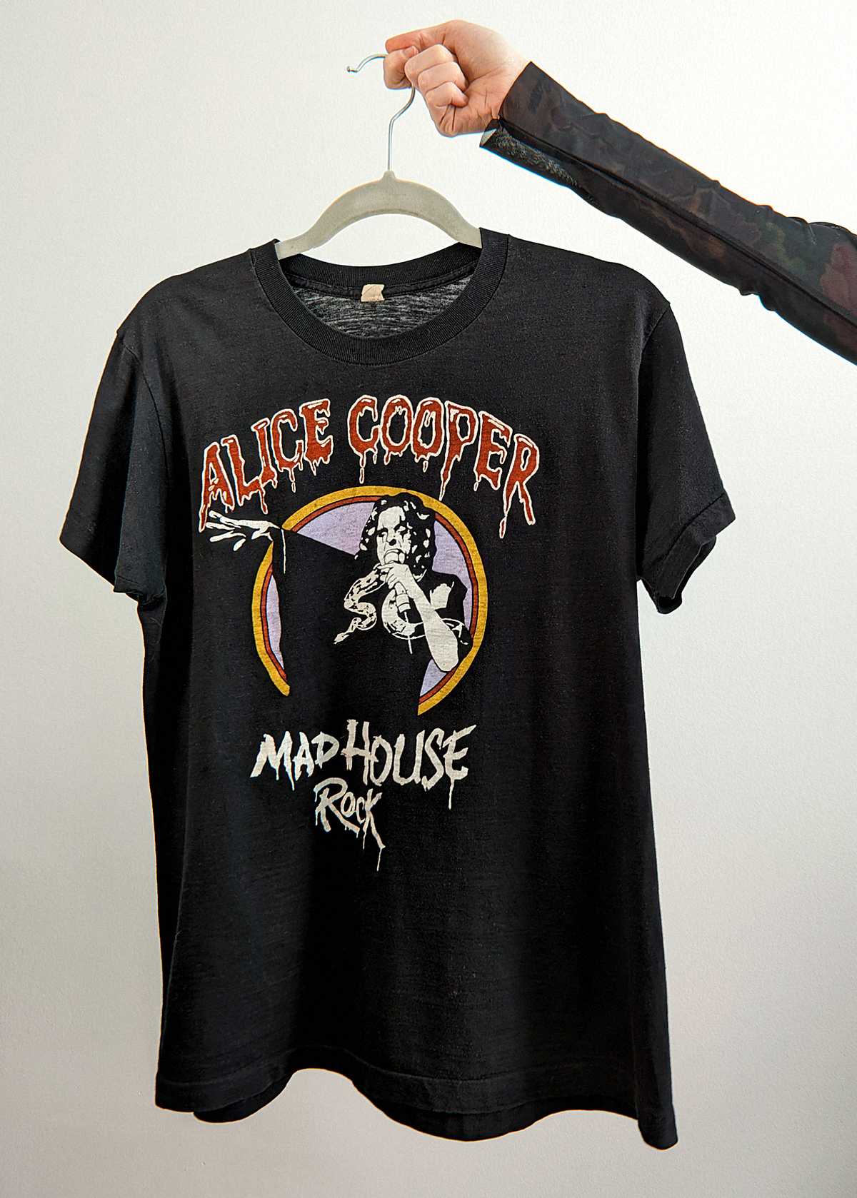 Vintage 1979 Alice Cooper Mad House Rock Tee