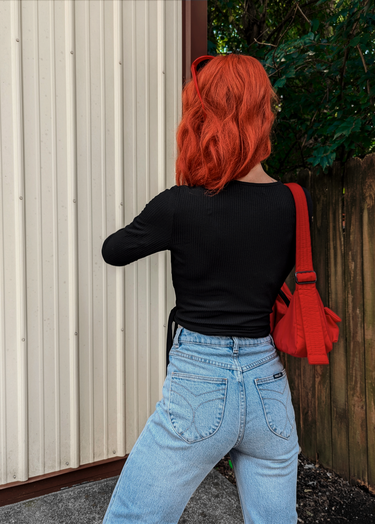 ballet wrap top