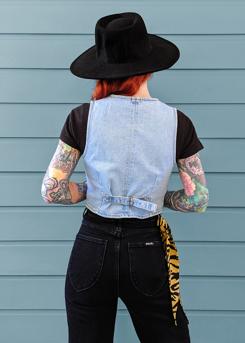 Rolla's Luna Blue Denim Dallas Vest