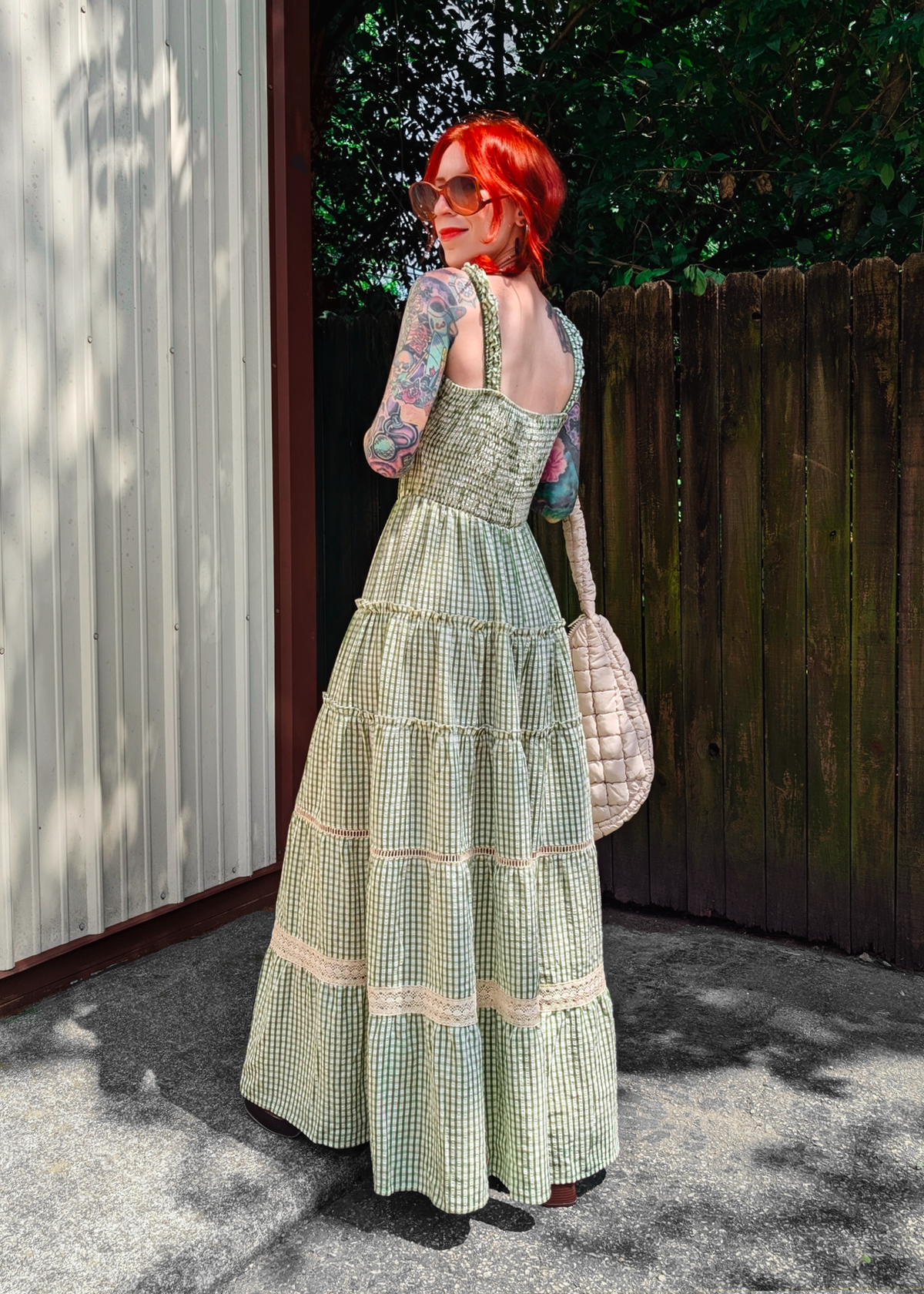 white christmas dresses Green Gingham Tiered Milkmaid Maxi Dress by Daisy Street Black Salt white christmas dresses Green Gingham Tiered Milkmaid Maxi Dress by Daisy Street Black Salt