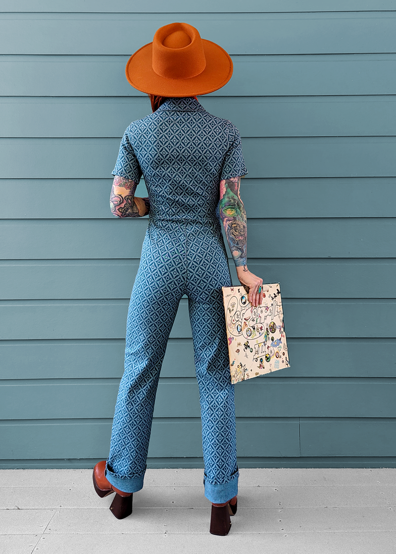 The Lead Singer Stretch Denim Jumpsuit