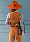 Tan Corduroy Dallas Vest