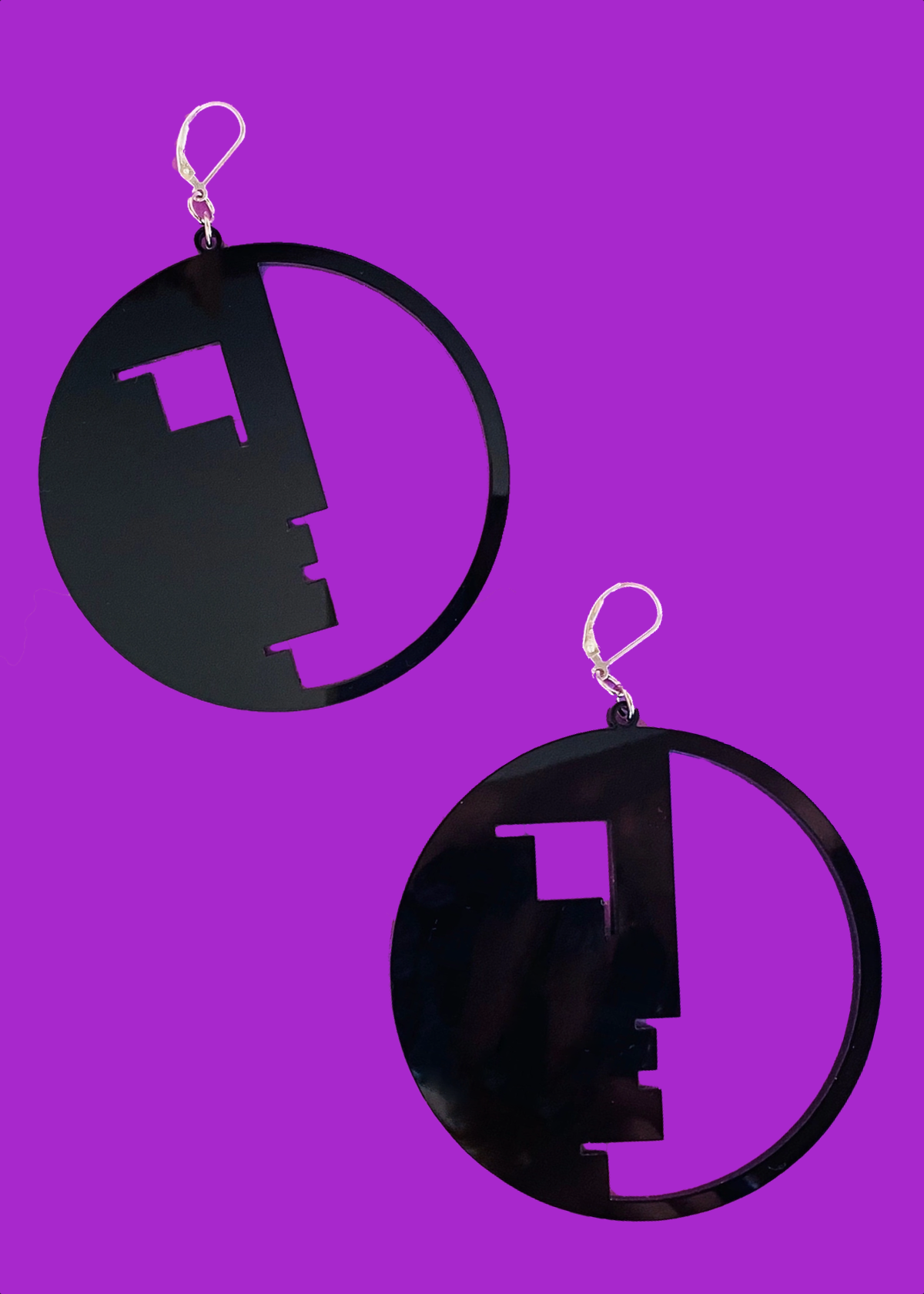 Bauhaus Hoop Earrings <br> <i> In stock soon...! </i>