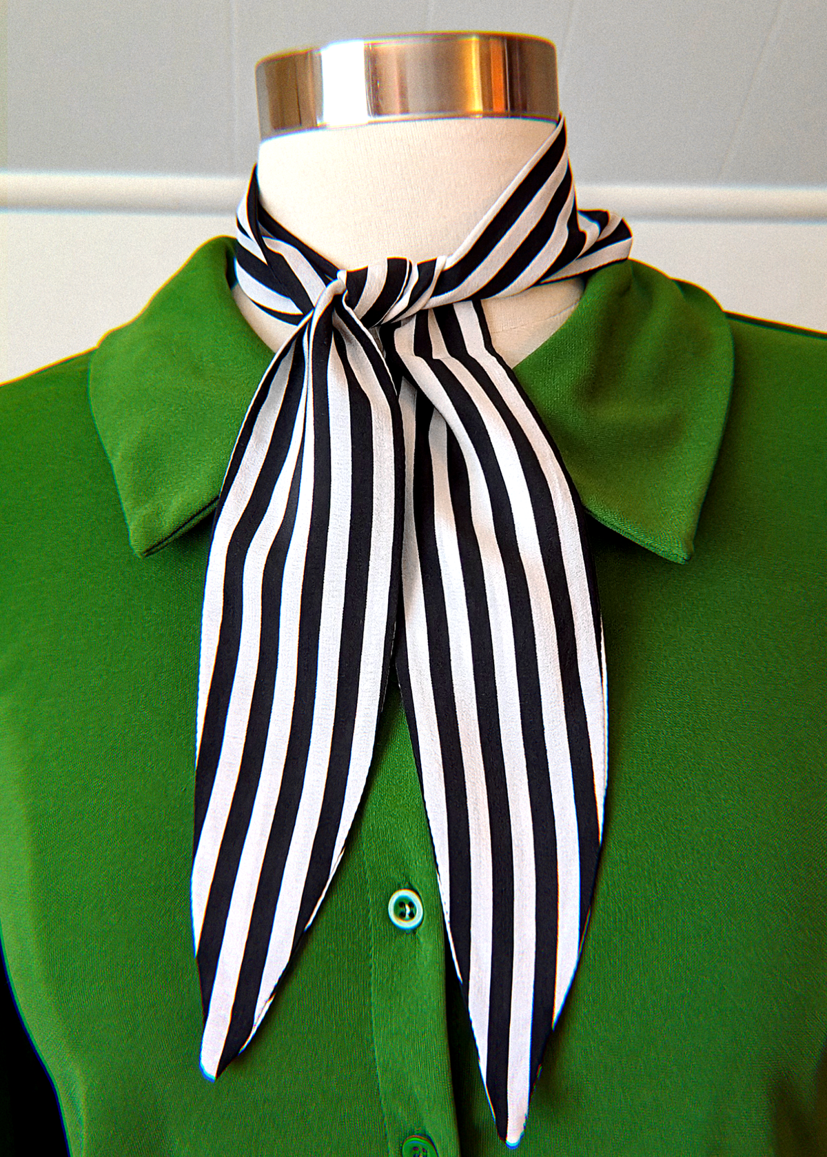 New Romantic Silk Scarf Tie