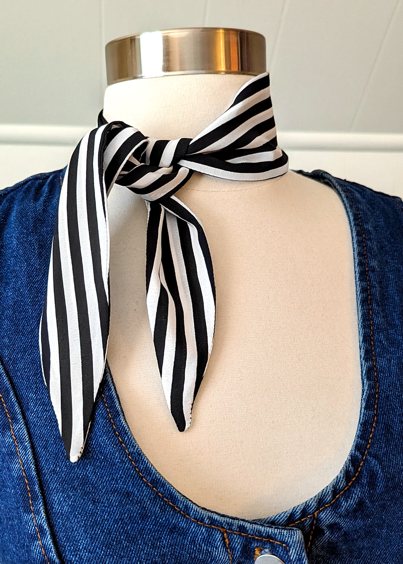 Beetlejuice Silk Scarf Tie