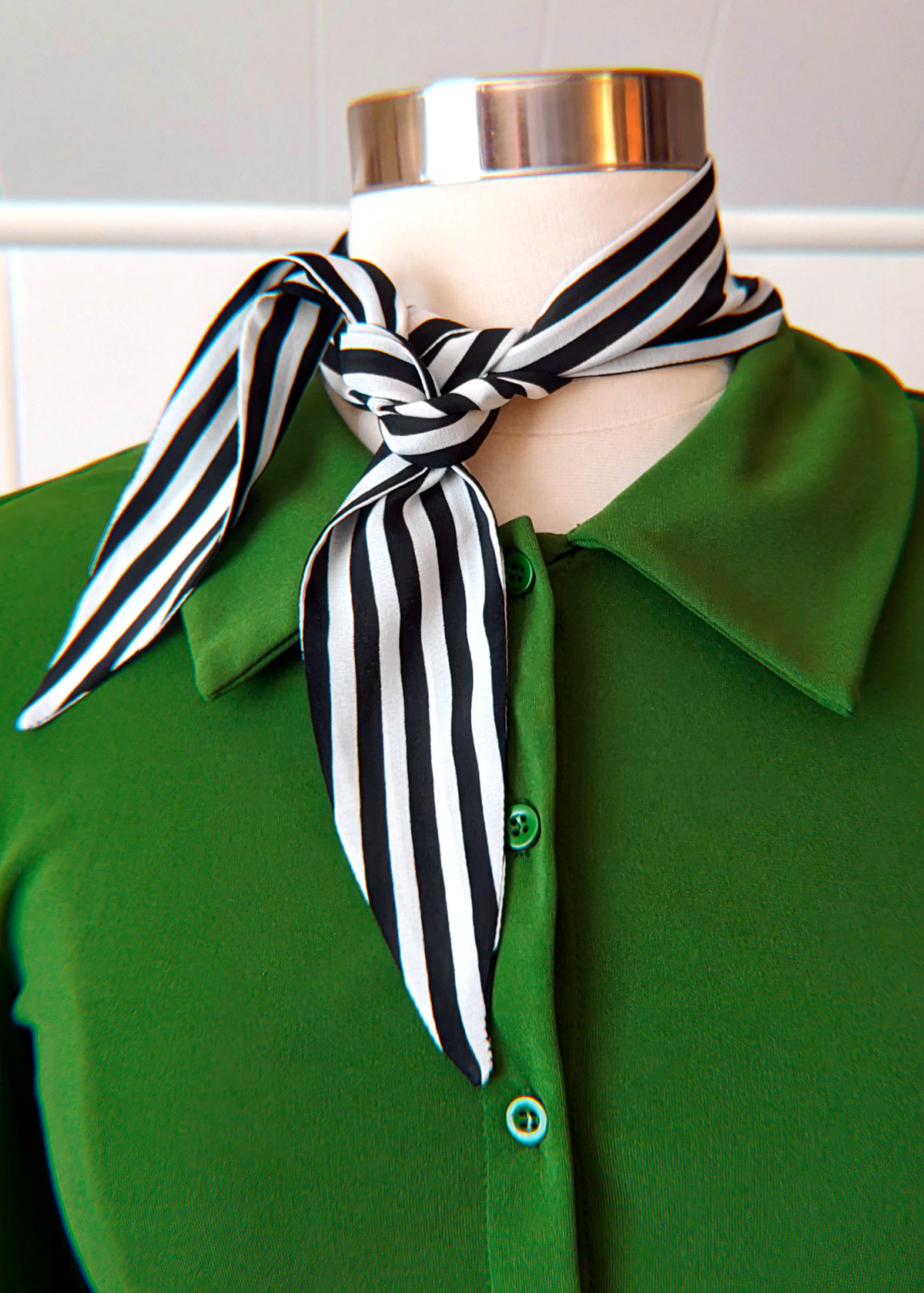 New Romantic Silk Scarf Tie