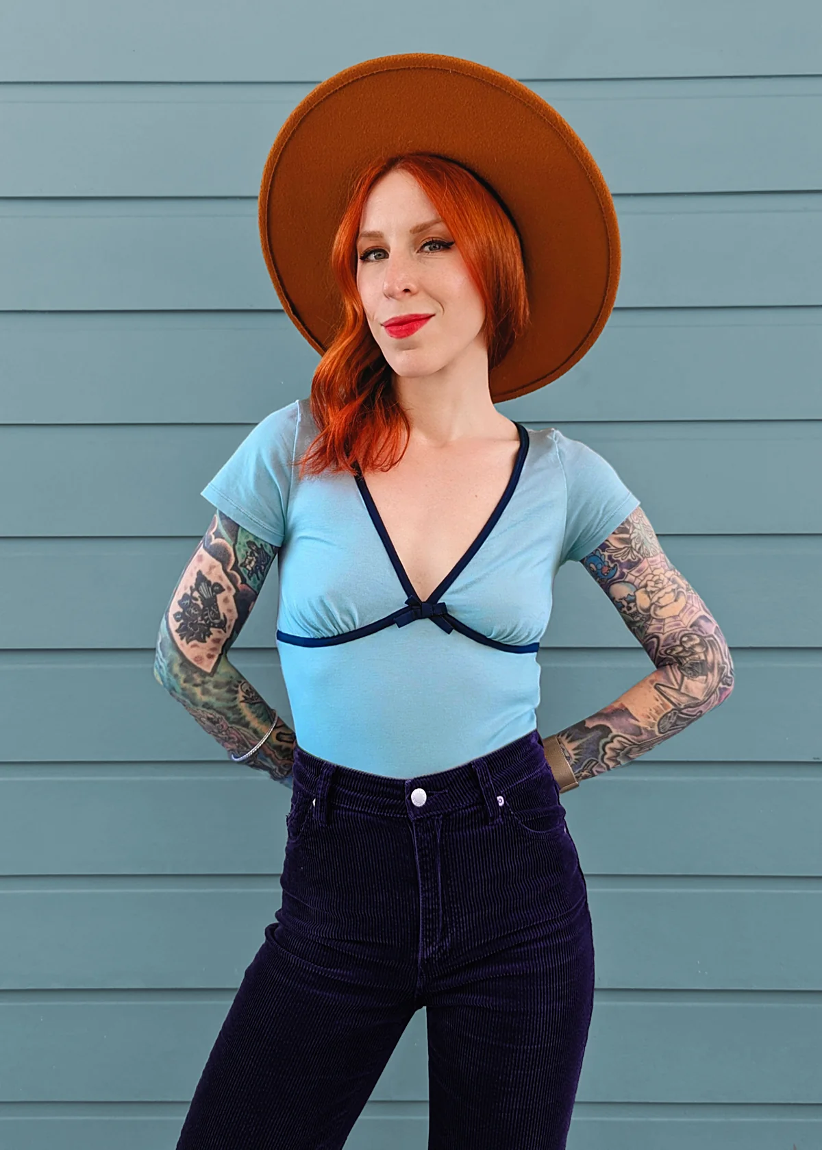 Seaside Blue Top