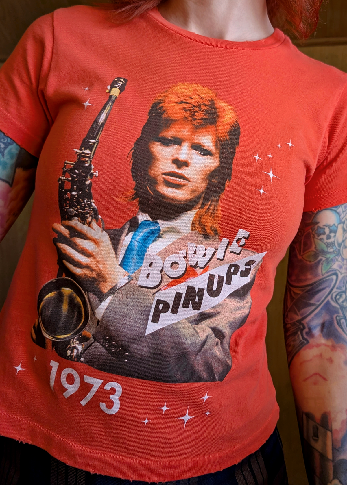 David Bowie Pin-Ups Shrunken Tee