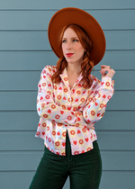 Candy Hearts Satin Shirt