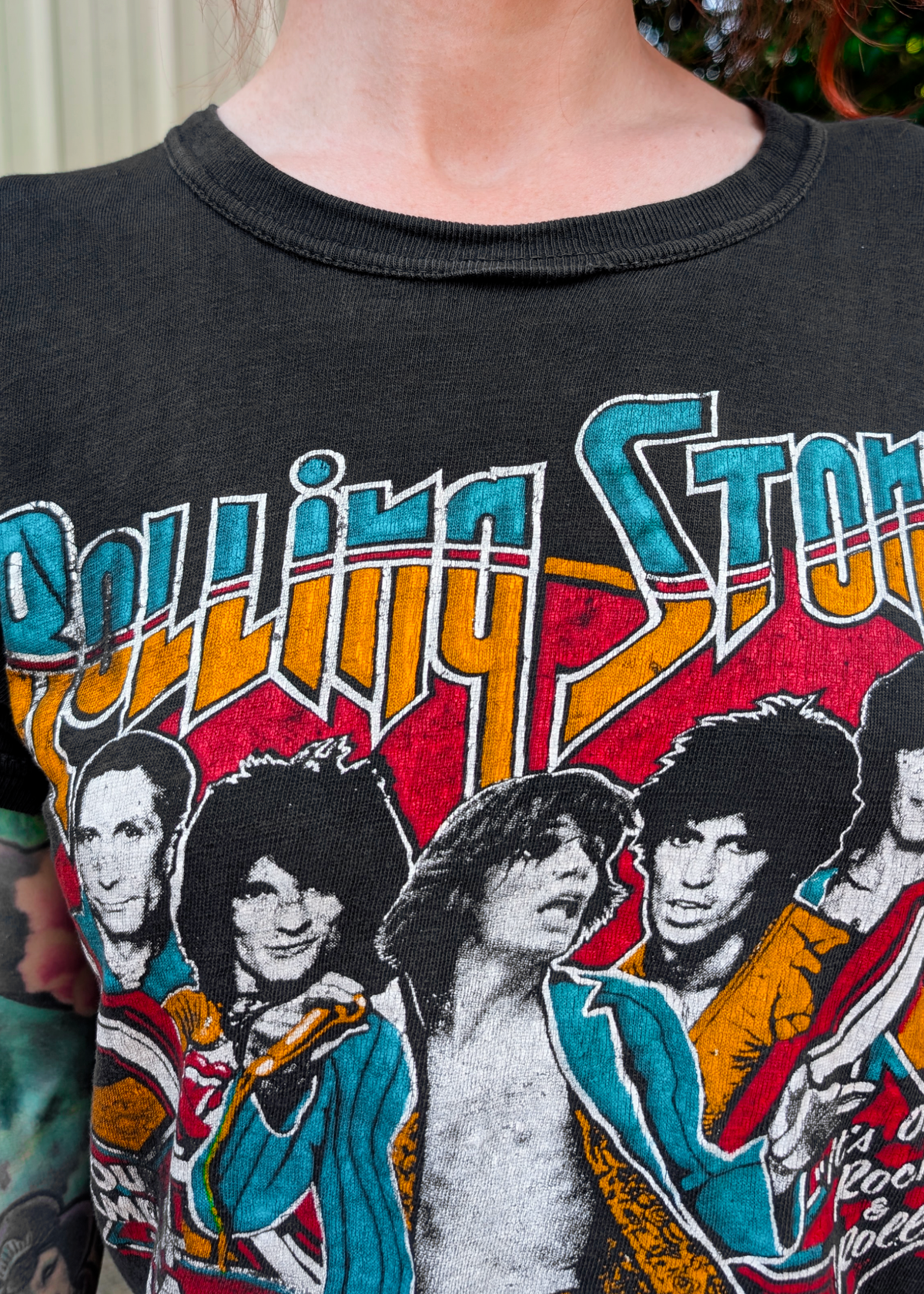 Vintage 1978 Rolling Stones Tour of America Ringer Tee authentic Vintage 1978 Rolling Stones Tour of America Ringer Tee authentic