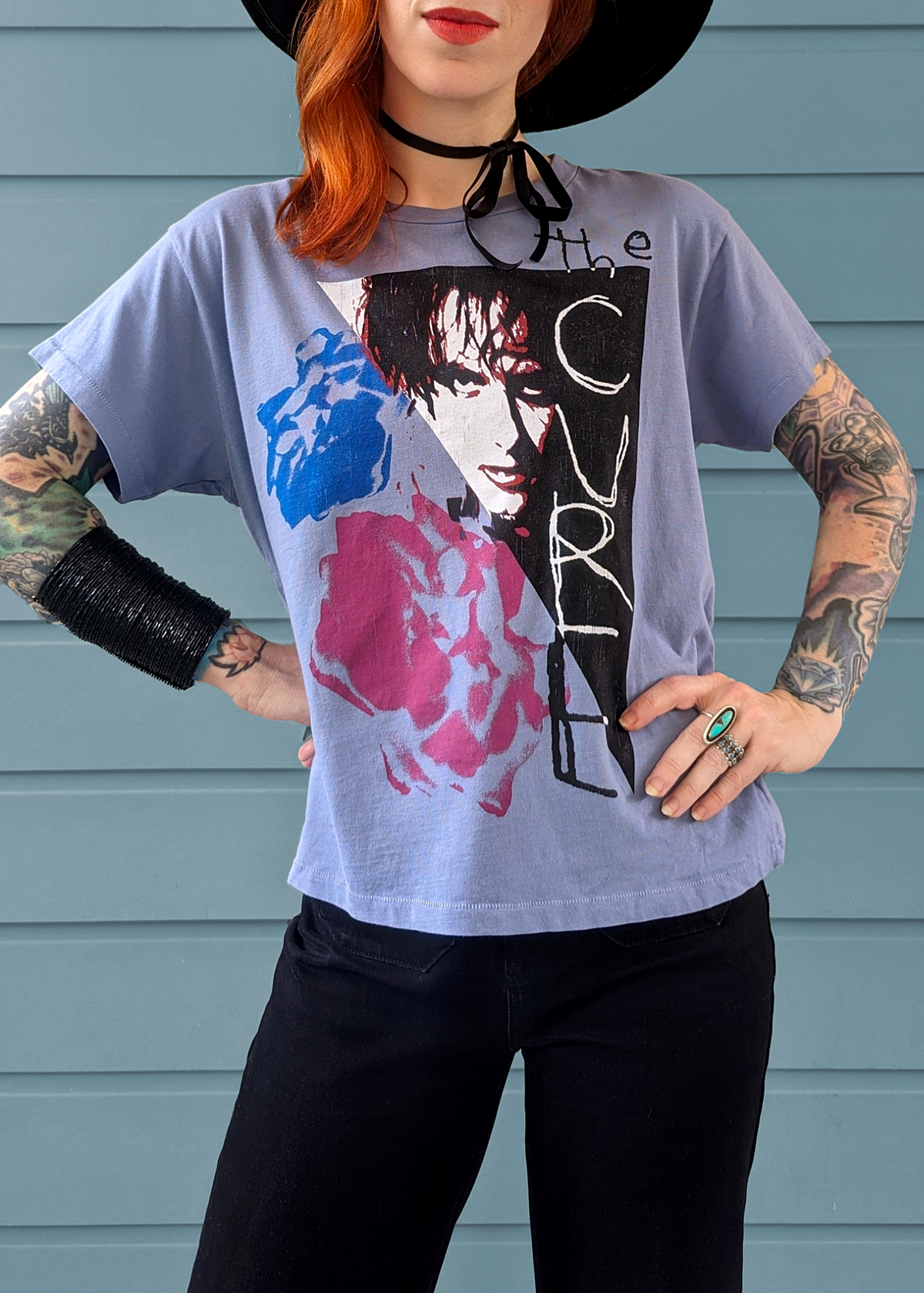 The Cure Bloodflowers Girlfriend Tee