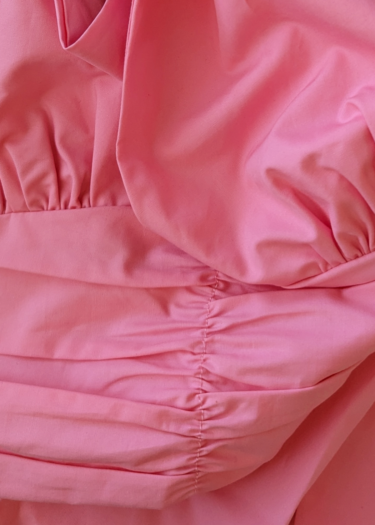 70s inspired bubblegum pink Marilyn cotton Halter Crop Top by Glamorous UK