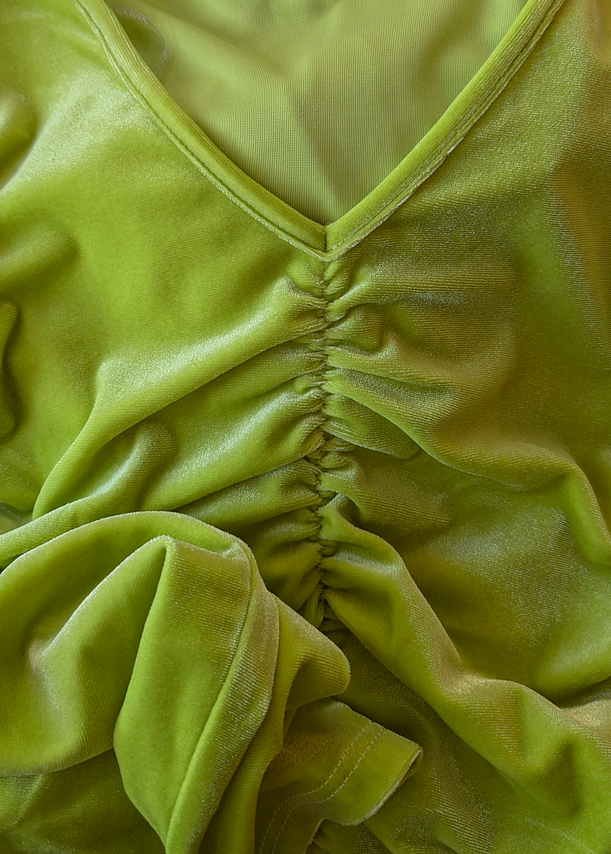 Limelight Lime Green Stretch Velvet Ruched Midi Maxi Dress by Glamorous Black Salt Limelight Lime Green Stretch Velvet Ruched Midi Maxi Dress by Glamorous Black Salt