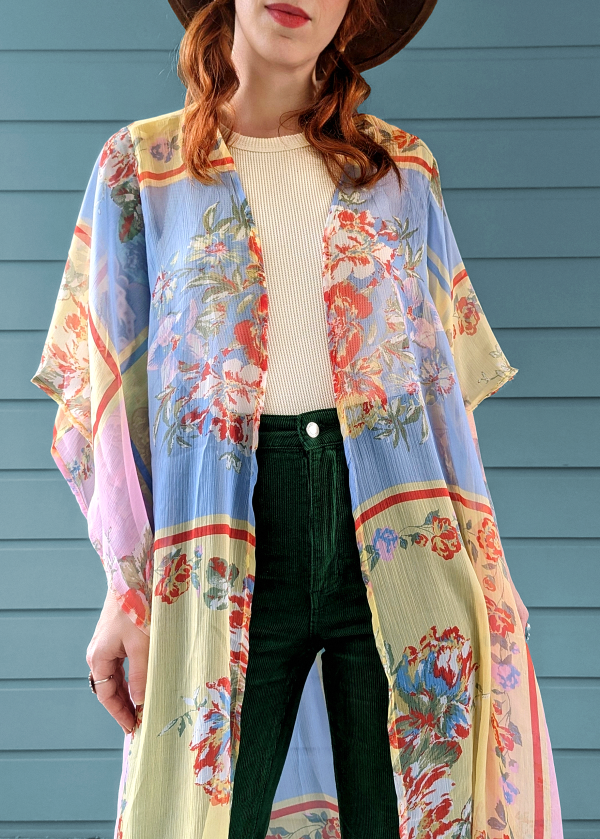 Summer Breeze Chiffon Kimono