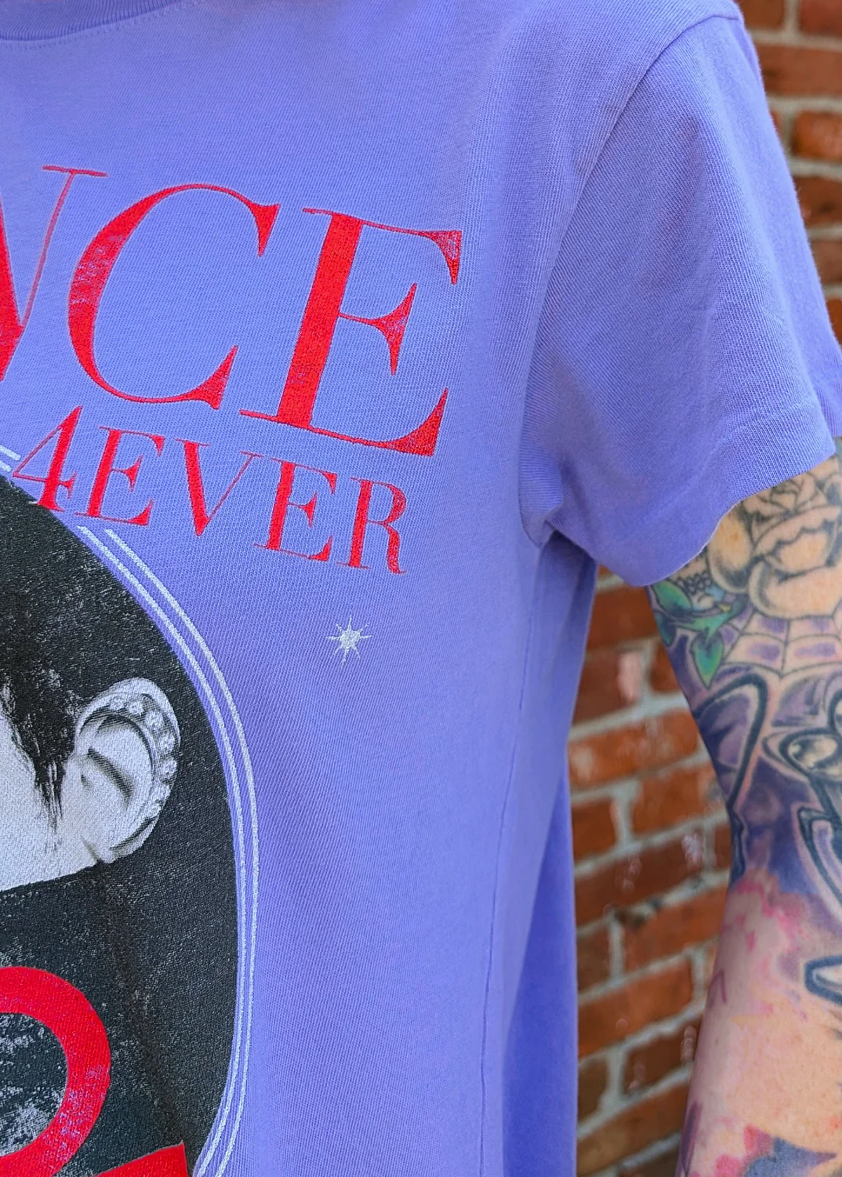 プリンス/prince 4EVER 販売 TシャツLサイズ 2004 World Tour プリンス/prince 4EVER 販売 TシャツLサイズ 2004 World Tour