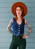 Mediterranea Denim Vest