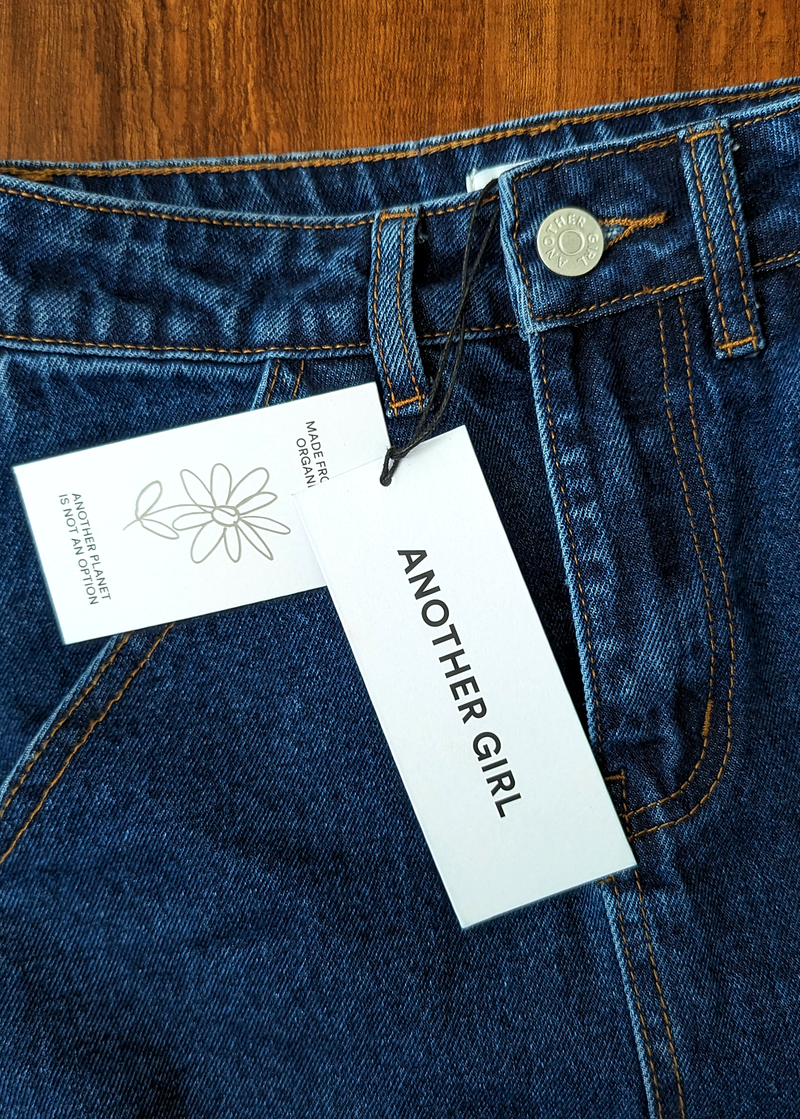 Mediterranea Denim Midi Skirt