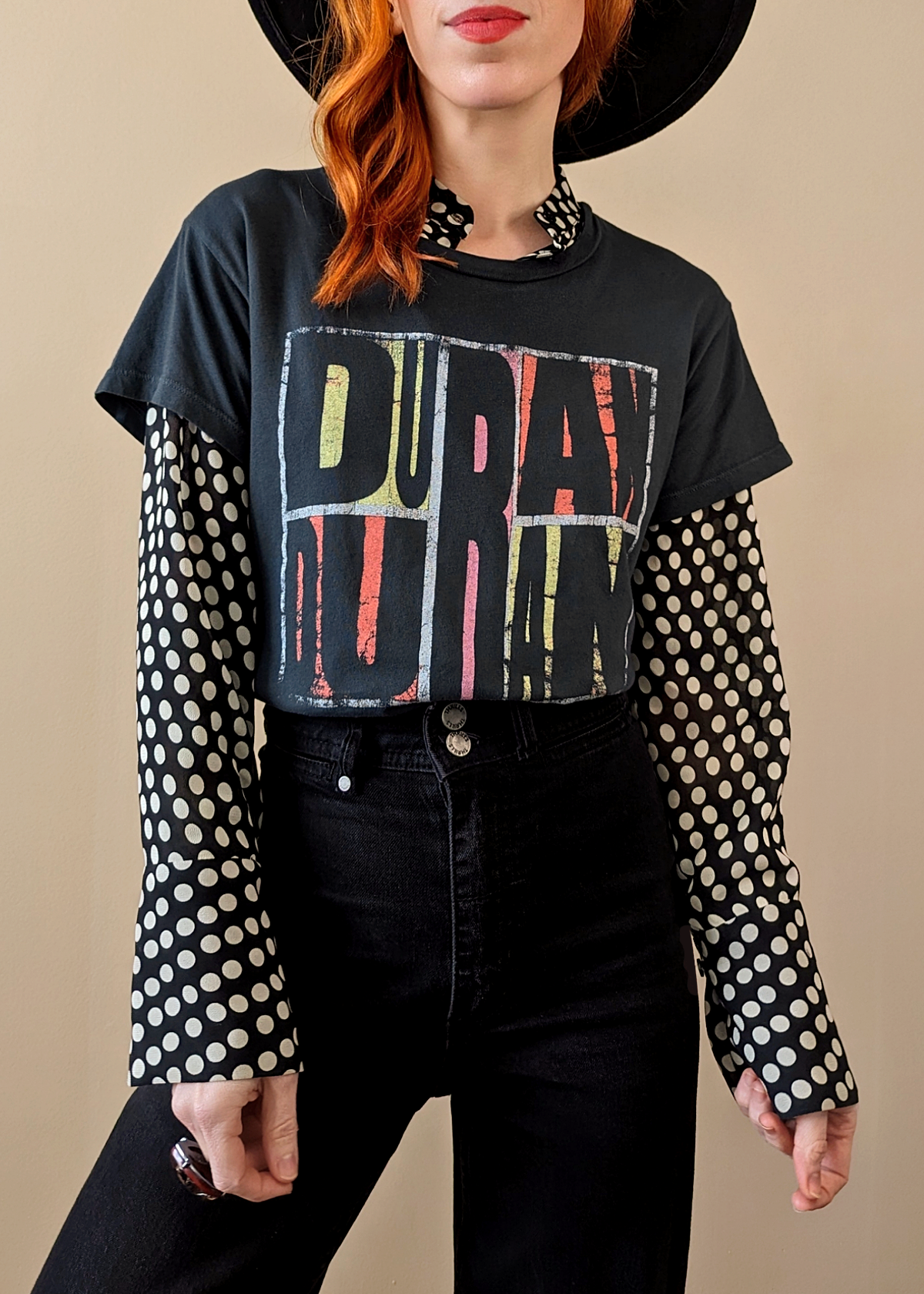 Duran Duran Big Thing Abstract Idealist Romantic Tee by Daydreamer LA Made in USA officially licensed 
