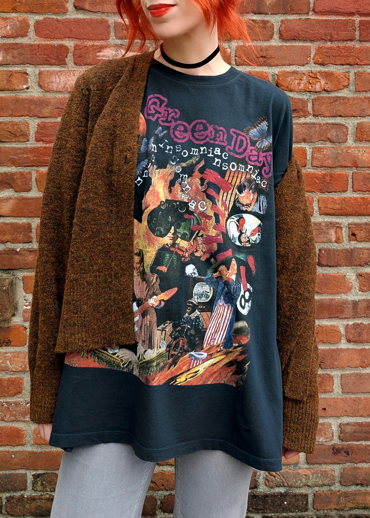 Green Day Insomniac One Size Tee