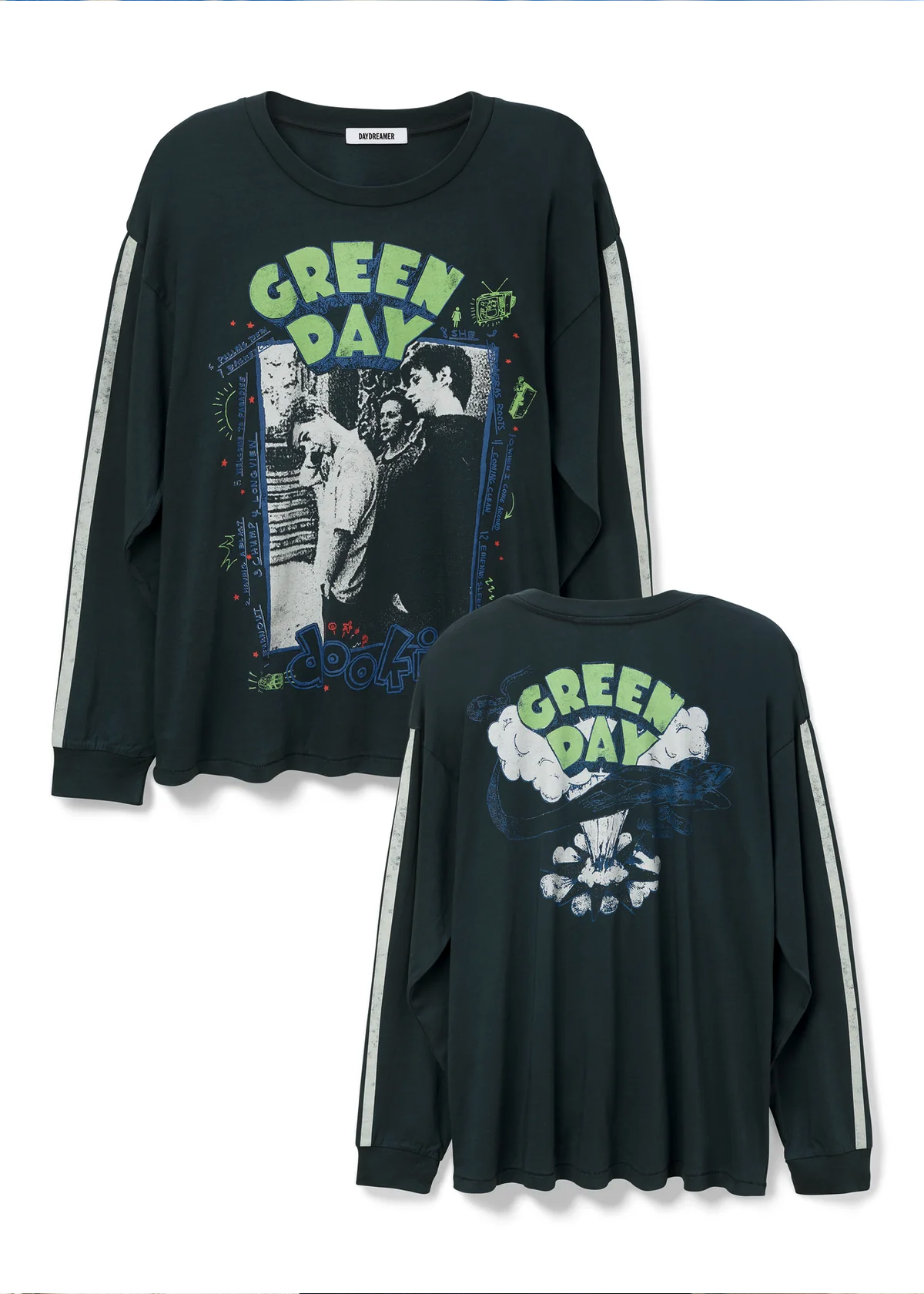 Green Day Dookie Sport Long Sleeve Merch Tee by Daydreamer LA USA