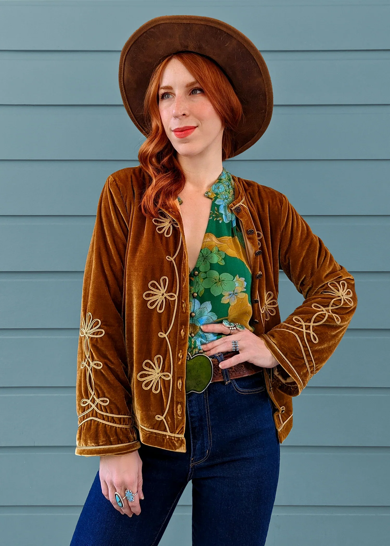 Honey Velvet Hendrix Jacket
