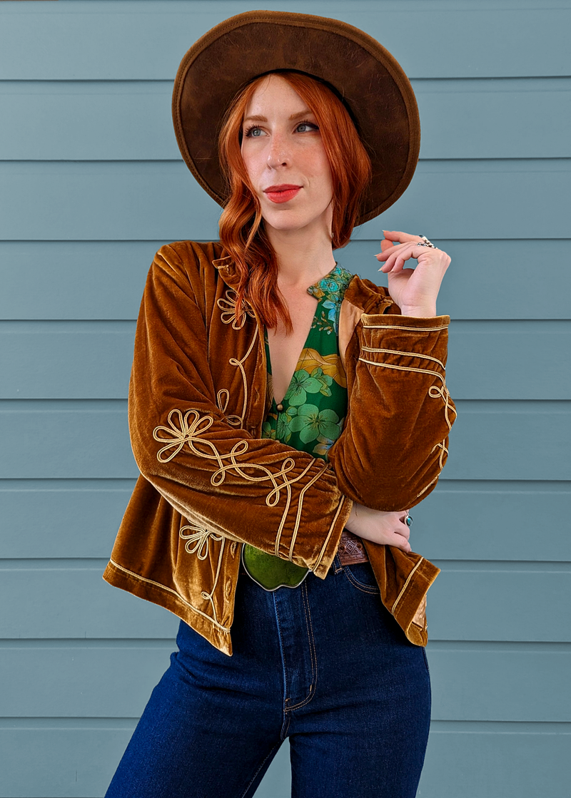 Honey Velvet Hendrix Jacket
