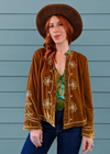 Honey Velvet Hendrix Jacket