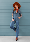 The Lead Singer Stretch Denim Jumpsuit