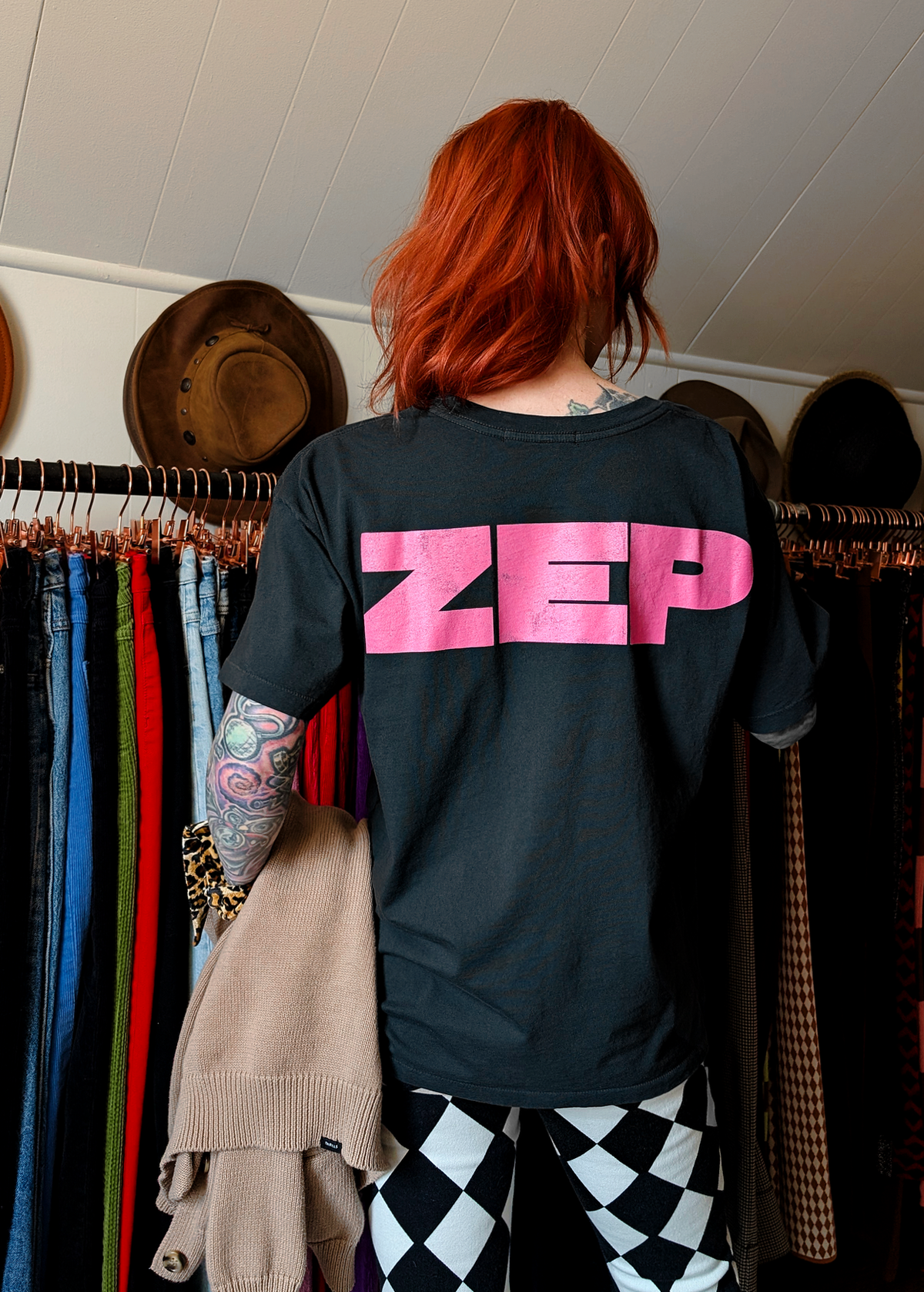 Led Zeppelin LED ZEP Oversized Merch Tee