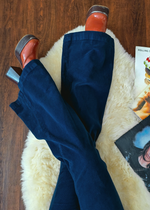 Marine Blue Corduroy Eastcoast Flares