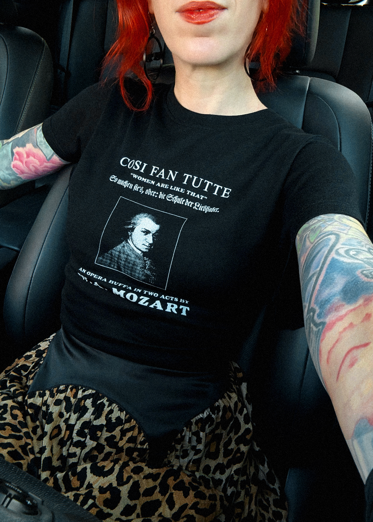 Mozart Wool Blend Tommy Tee