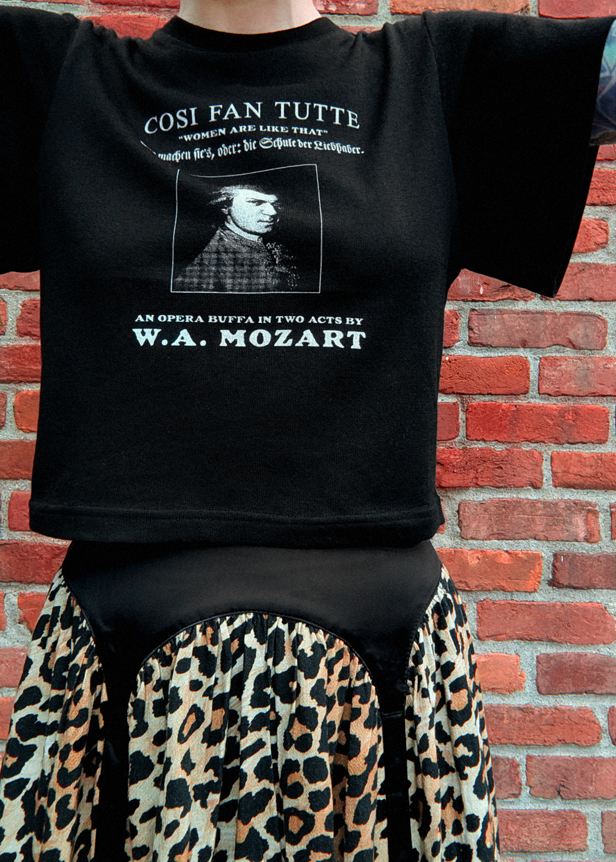 Mozart Wool Blend Tommy Tee